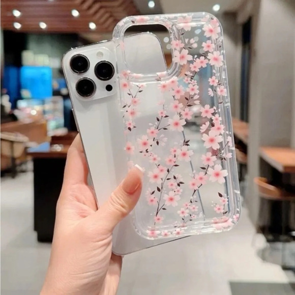 ⚠️Clearance💕iPhone 12/Pro/Pro Max Pink Floral Phone Case - Picture 3 of 3
